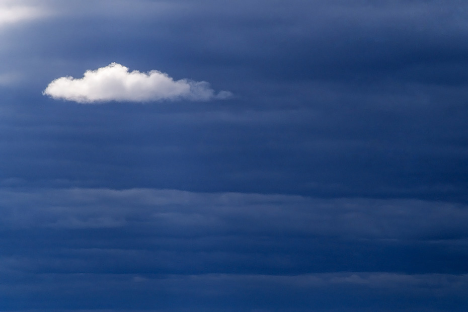 Wolke am Himmel, Denali-Nationalpark  -  Alaska, Cloud in the sky