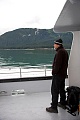 Andreas schaut zur Admirality Island, Juneau - Alaska, Andreas looks to Admirality Island