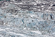 Gletschereis und Gletscherspalten des Salmon-Gletscher, Misty Fjords National Monument  -  British Columbia, Glacial ice and crevasses of the Salmon Glacier