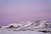 Bergkette im Morgenlicht, Dovrefjell-Nationalpark  -  Soer Trondelag Norwegen, Mountain range in morning light