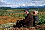 v.l. Andreas und Bernhard, Denali-Nationalpark - (Alaska), f.l. Andreas und Bernhard