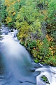Wasserfall auf der Kenai-Halbinsel, Russian River  -  Kenai-Halbinsel, Russian River and waterfall