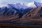 Mount Eielson und herbstliche Tundralandschaft, Denali Nationalpark  -  Alaska, Mount Eielson and tundra landscape in autumn