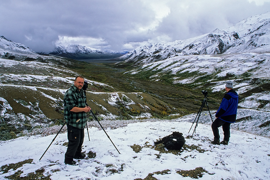 Landschaftsfotografie mit Perry, Denali-Nationalpark - (Alaska), Scenery photography with Perry